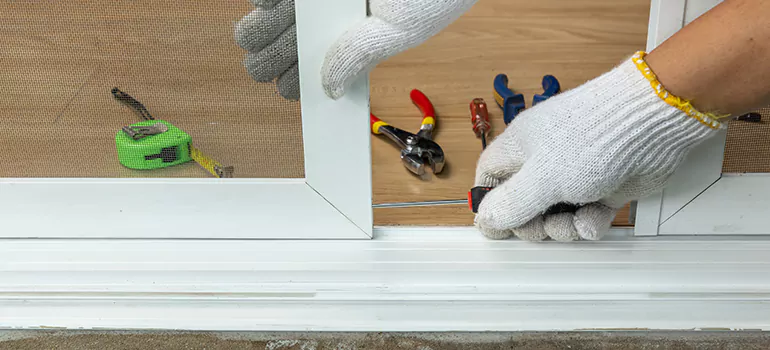 Installing Garage Door Rails in Dania Beach, FL