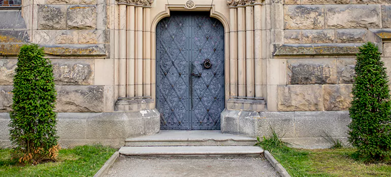 Traditional Double Front Doors in Dania Beach, FL