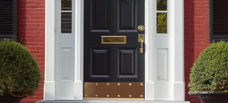 Commercial Door Kick Plate Installation in Dania Beach, FL