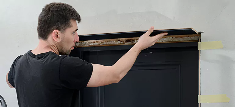 Wood Door Hole Repair in Dania Beach, FL