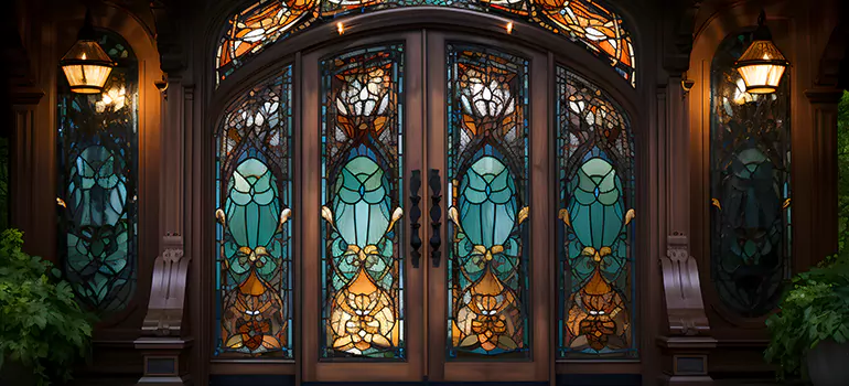 Wrought Iron Storm Door in Dania Beach, FL