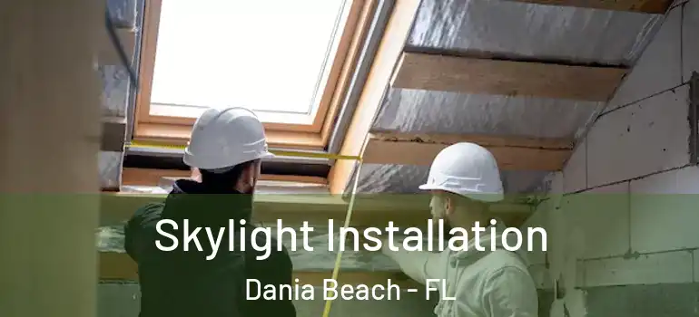  Skylight Installation Dania Beach - FL