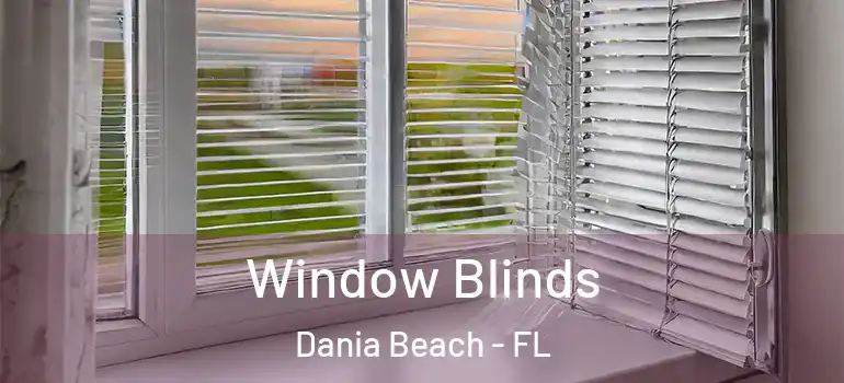  Window Blinds Dania Beach - FL