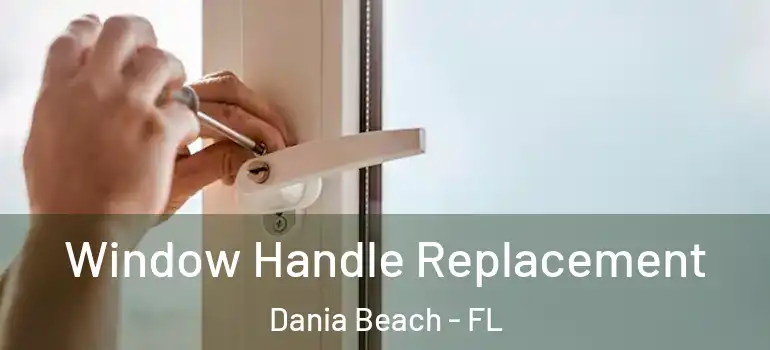  Window Handle Replacement Dania Beach - FL