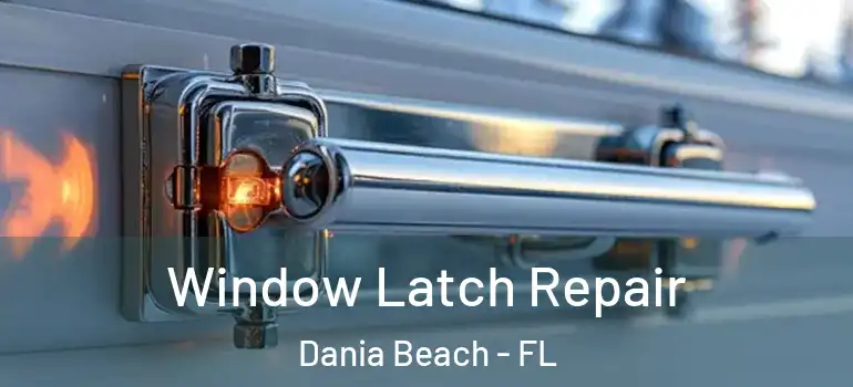  Window Latch Repair Dania Beach - FL