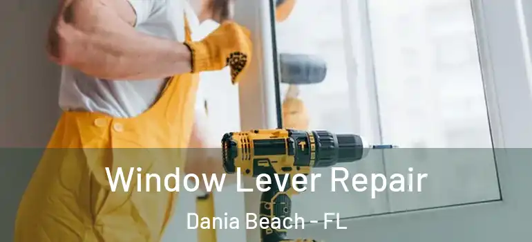  Window Lever Repair Dania Beach - FL